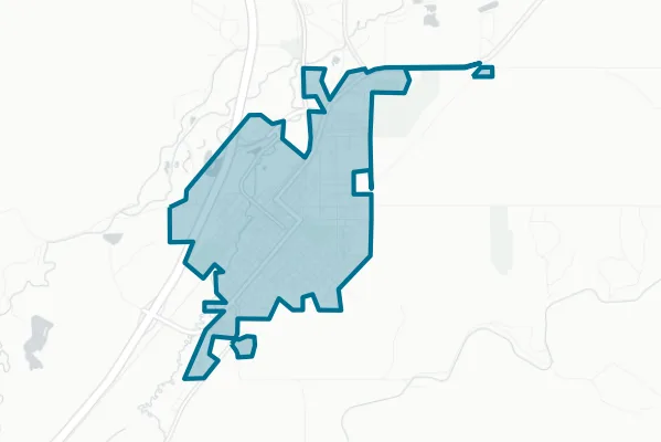 Dillon School District No. 10 — detail map