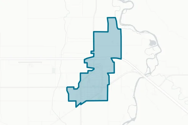 Hardin School District No 1 & 17h — detail map