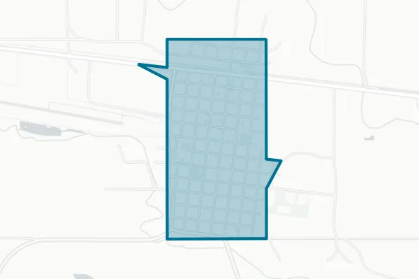 City of Chinook — detail map