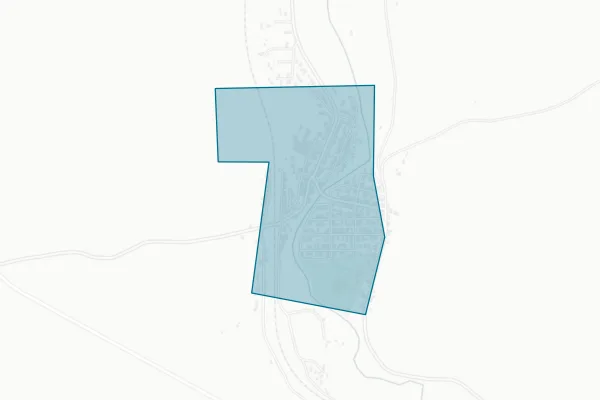 Town of Belt — detail map
