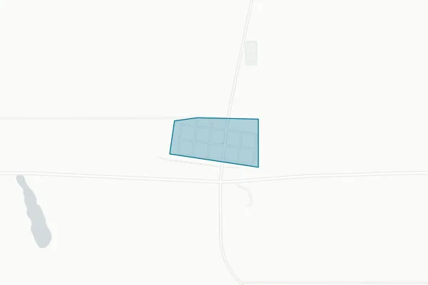 Town of Flaxville — detail map