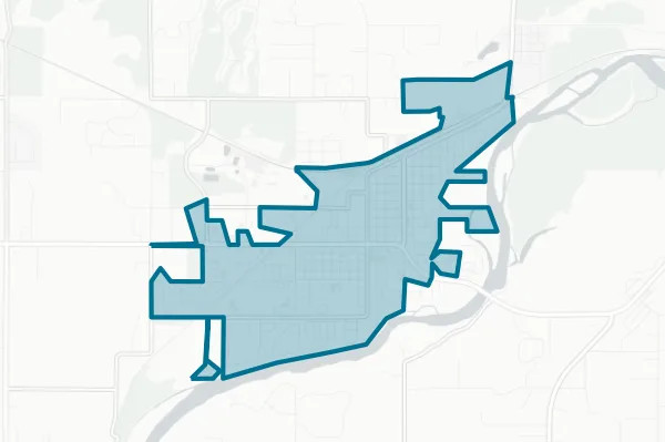 Columbia Falls Public Schools — detail map