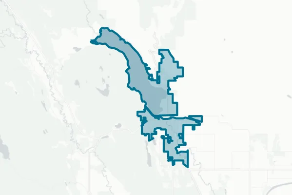 City of Whitefish — detail map