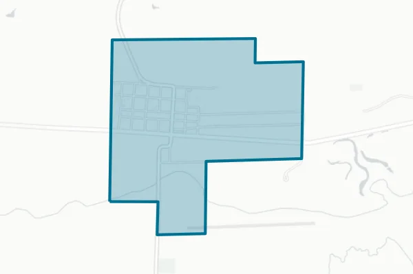 Town of Ryegate — detail map