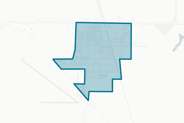 Town of Stanford — detail map