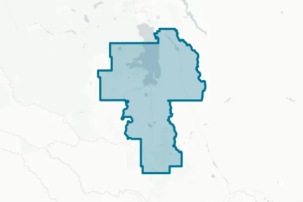 Ronan School District — detail map