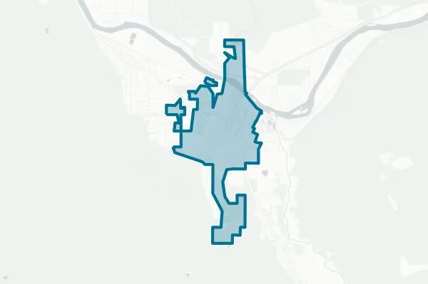 City of Libby — detail map