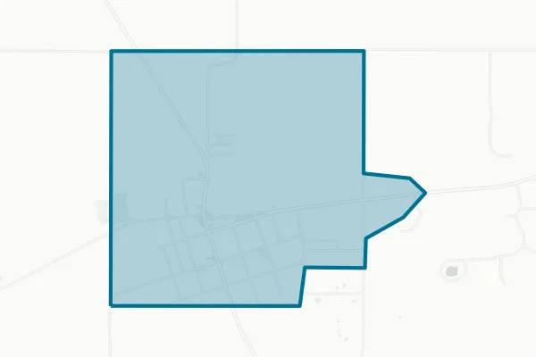 Town of Sheridan — detail map