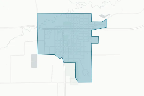 City of White Sulphur Springs — detail map