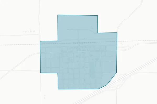 Town of Terry — detail map
