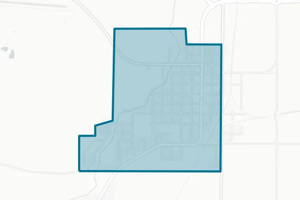 Town of Fairview — detail map