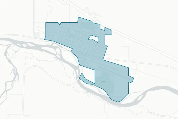 City of Columbus — detail map