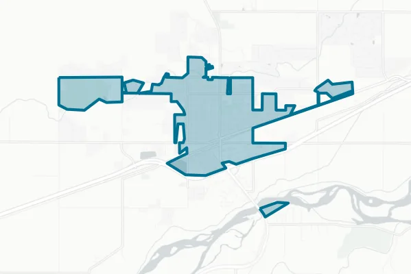 City of Laurel — detail map