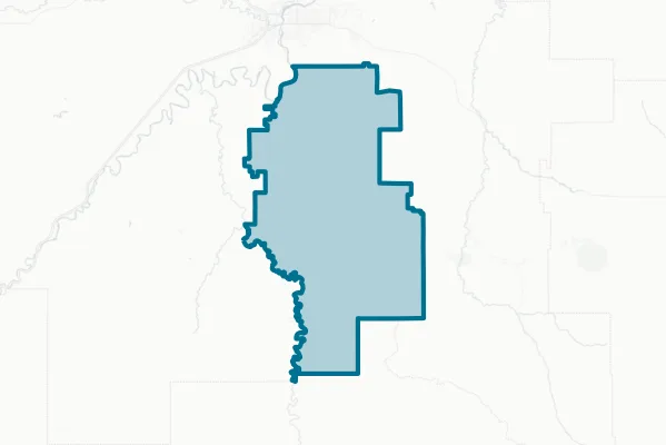 Centerville School District No. 5 and 5c — detail map