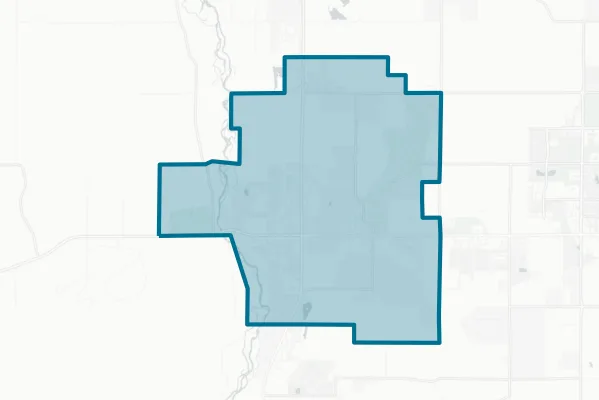 Monforton School District — detail map
