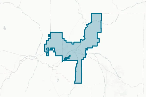 Three Forks Public School — detail map
