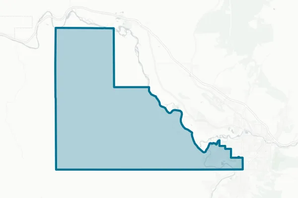 Target Range School District — detail map