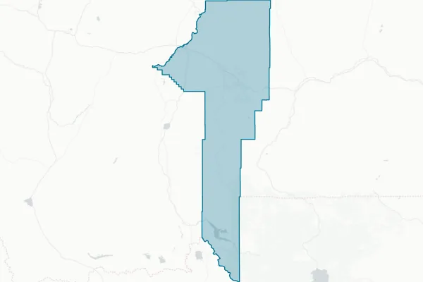 Four Corners County Water and Sewer District — detail map