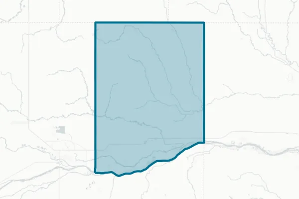 Colfax County — detail map
