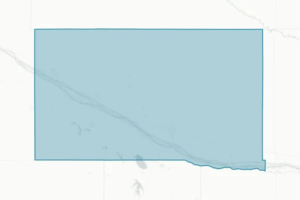 Dawson County — detail map