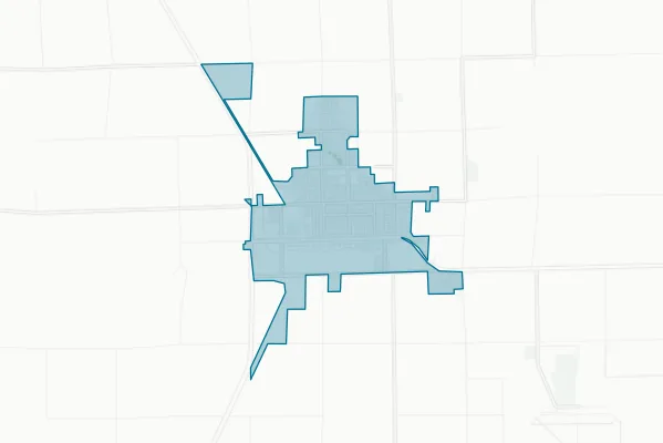 City of Alliance — detail map