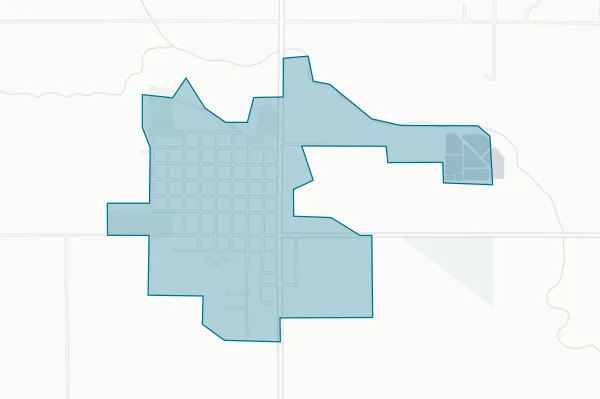 City of Wakefield — detail map