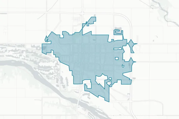City of Fremont — detail map
