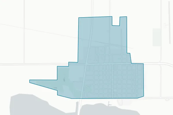 City of Alma — detail map