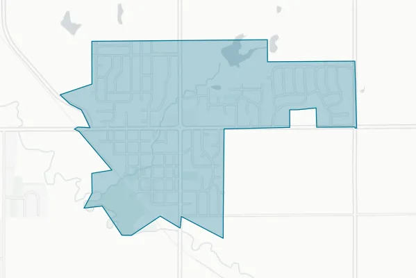 City of Hickman — detail map