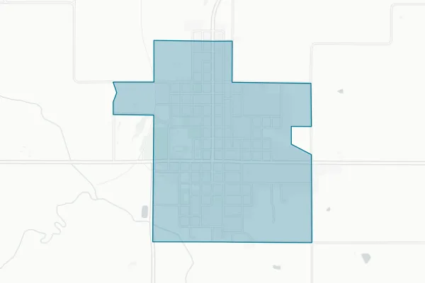 City of Pawnee City — detail map