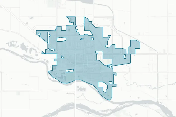 City of Columbus — detail map