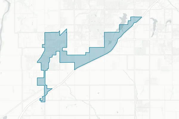 City of Gretna — detail map