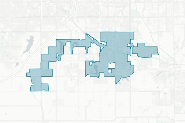 City of Papillion — detail map