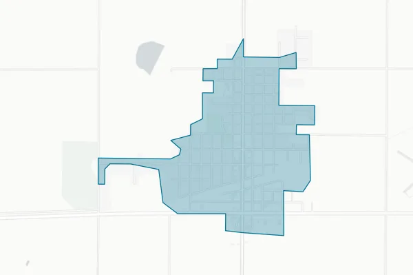 City of Gordon — detail map
