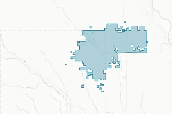 Bancroft-Rosalie Community Schools — detail map