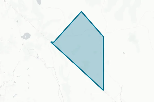 Esmeralda County — detail map