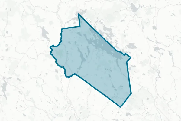 County of Belknap — detail map