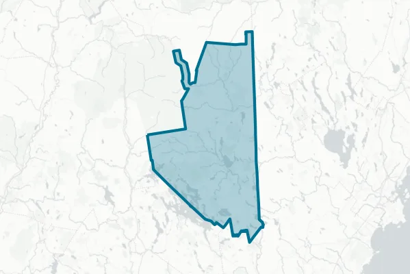 County of Carroll — detail map