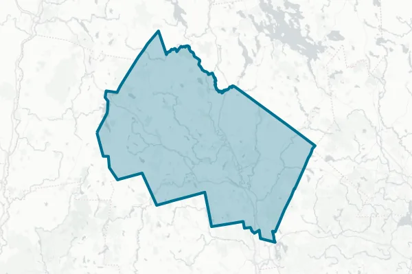 County of Merrimack — detail map