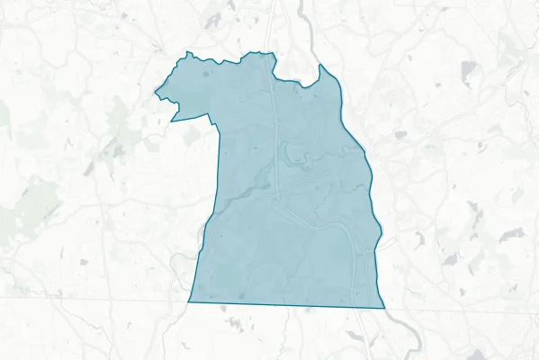 City of Nashua — detail map