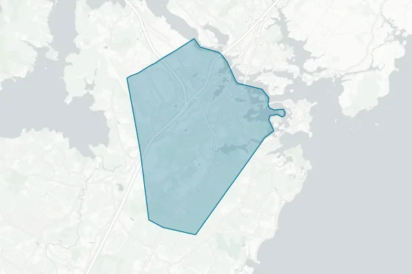 City of Portsmouth — detail map