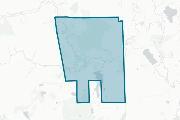 Town of Conway — detail map