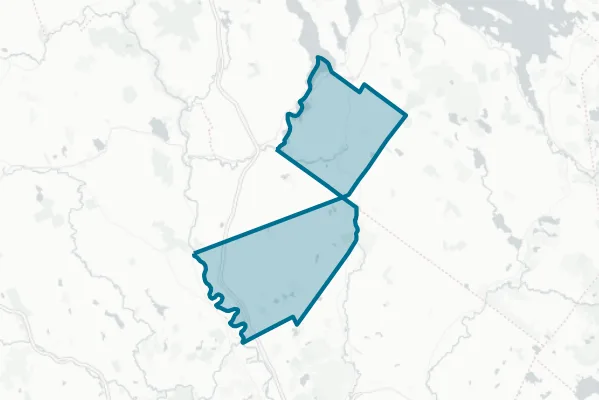 Shaker Regional School District — detail map