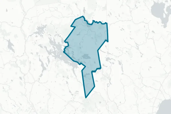 Governor Wentworth Regional School District — detail map