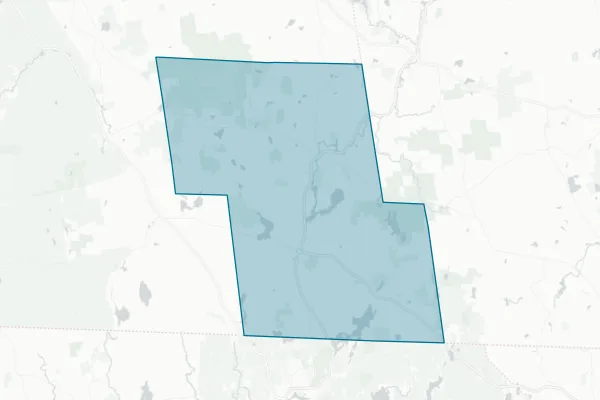 Jaffrey-rindge Cooperative School District — detail map