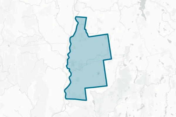 Fall Mountain Regional School District — detail map