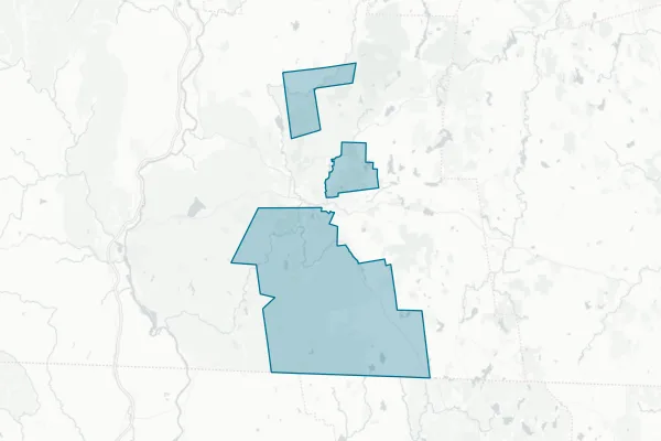 Monadnock Regional School District — detail map