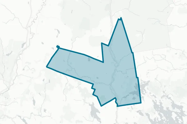 Pemi-baker Regional School District — detail map