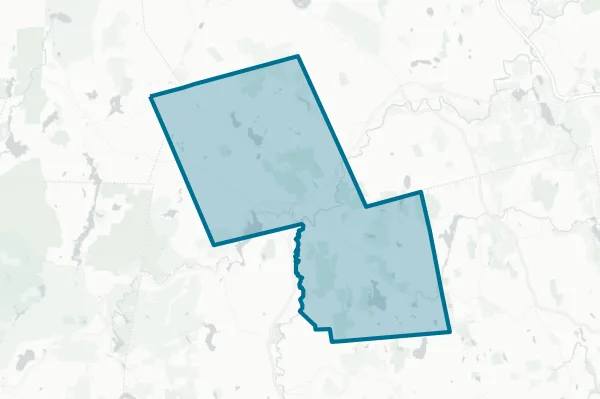 Hillsboro-deering Cooperative School District — detail map