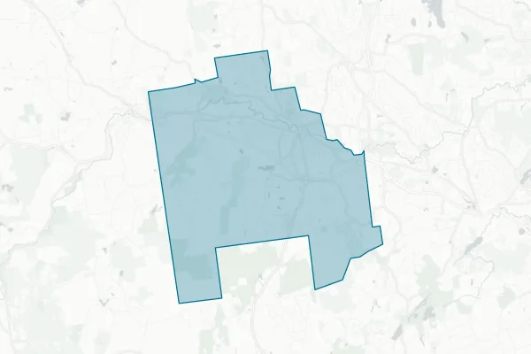 Milford School District — detail map